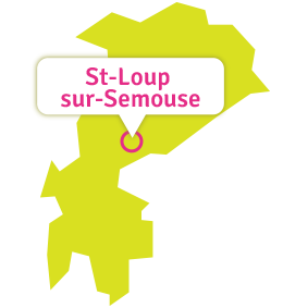 Carte du Canton de St-Loup-sur-Semouse